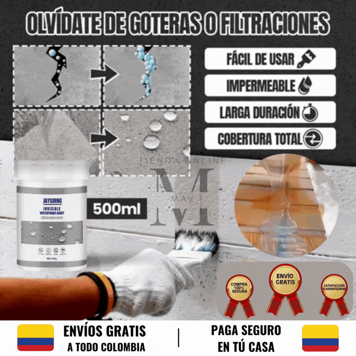 Protección Invisible y Resistente al Agua para Tus Superficies
